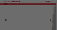 Desktop Screenshot of littlewonder.com