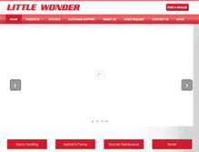 Tablet Screenshot of littlewonder.com